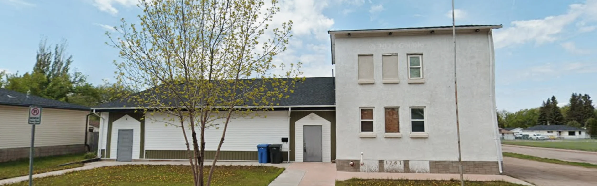 Exterior view of Islamic Centre North Battleford building